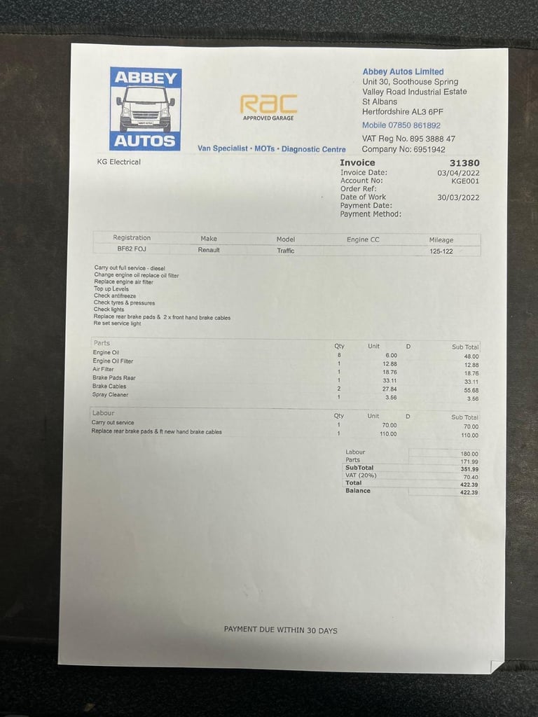 2013 Vauxhall Vivaro 2.0 2900 CDTi Sportive FWD L3 4dr PANEL VAN Diesel Manual