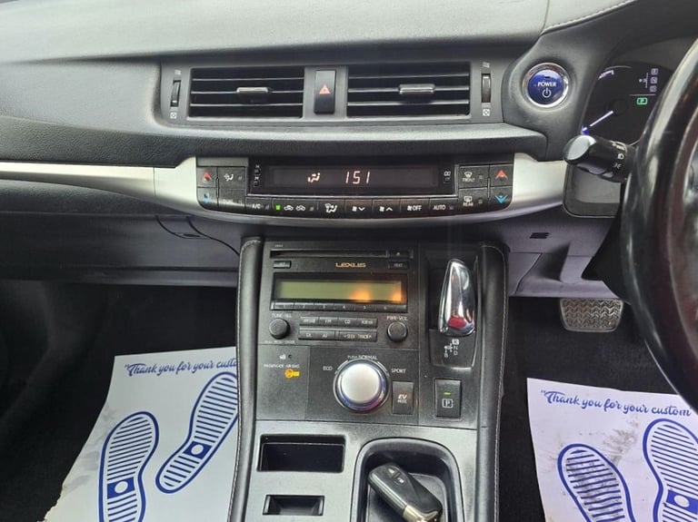 2011 Lexus CT 200h 1.8 AUTO Hybrid SE-I CVT 98500 Miles . CHEAP on Fuel . PX OK HATCHBACK Petrol/...