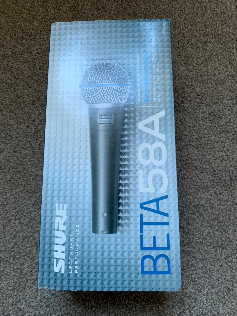 SHURE BETA58A Vocal Microphone (NEW)