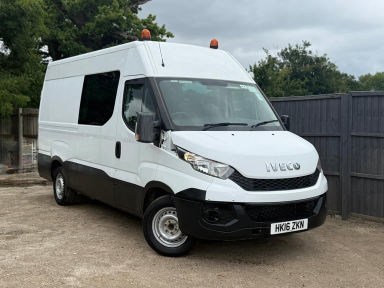 2016 Iveco Daily 2.3 High Roof WELFRE VAN + TOILET + 38K + CAMPER Crew Van Diesel Manual
