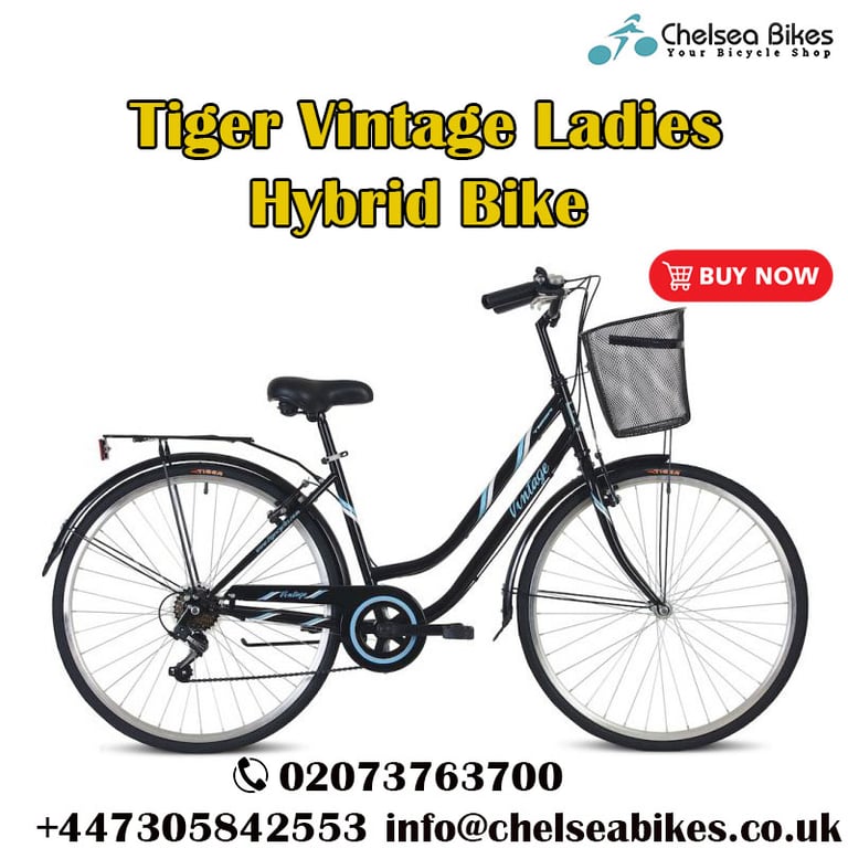 Tiger vintage ladies bike outlet