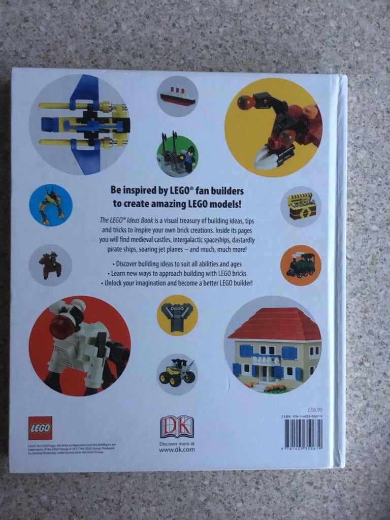 The LEGO ideas book over 500 ideas, you can build anything, used in