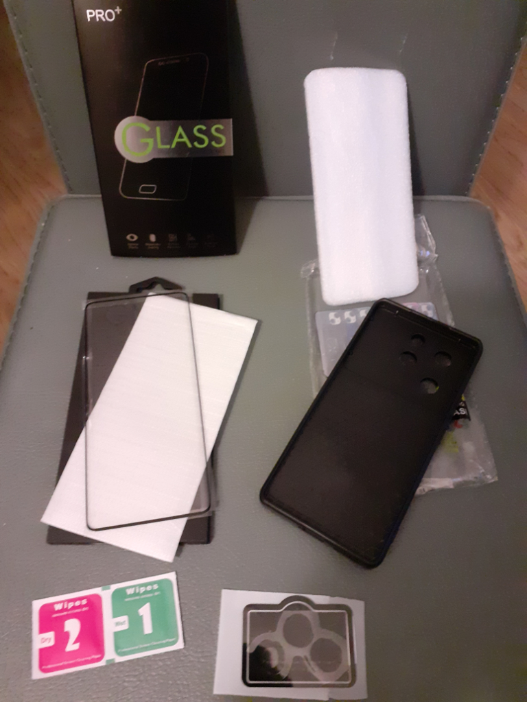 Itel s23 Plus Bundle Screen, Camera Lens Protector & Shock Proof Case