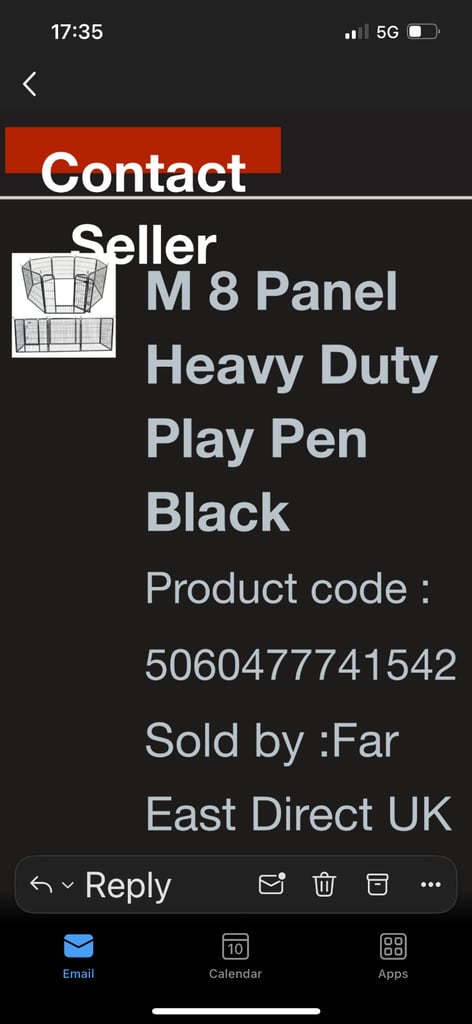 image for 8 Panel puppy playpen