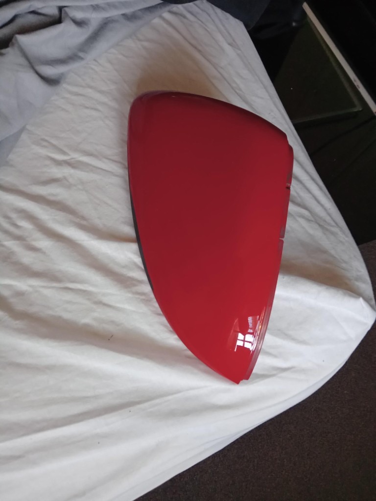 FORD FOCUS ZETEC TDCI Wing Mirror Cover RED NSF