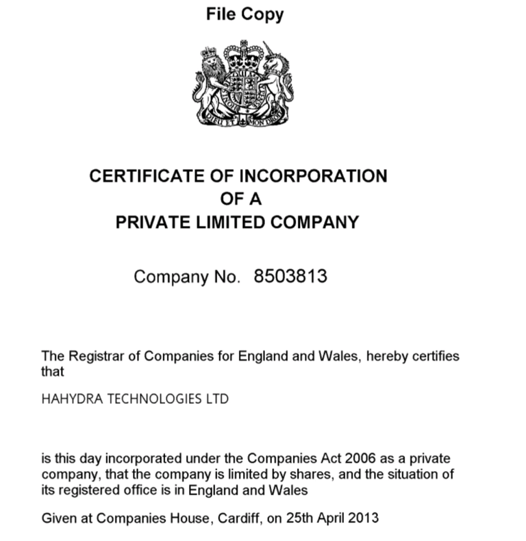 12y old UK Limited company DORMANT status, 100% clean and never traded 