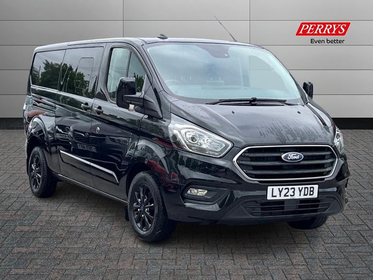 image for 2023 Ford Transit Custom 2.0 EcoBlue 130ps Low Roof D/Cab Limited Van Combi Van Diesel Manual