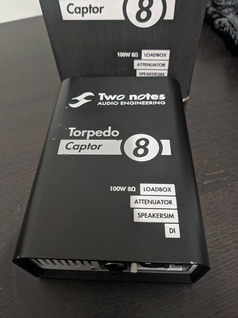 Two Notes Torpedo Captor 8Ohm Reactive Loadbox