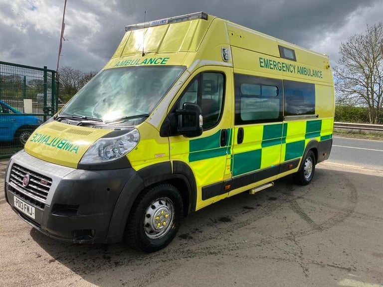 FIAT DUCATO AMBULANCE. 7,950 NO VAT | in York, North Yorkshire | Gumtree