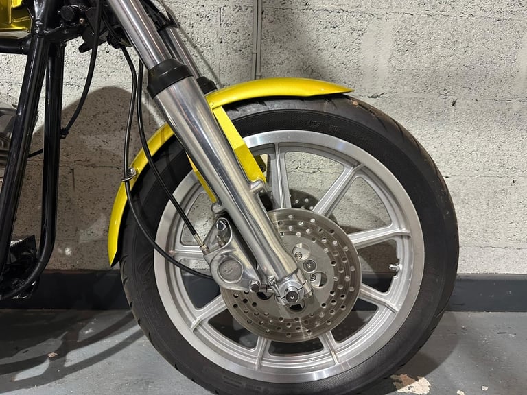 Harley-Davidson. Magazine featured Flattracker. 93 cubic inch S&S Engine
