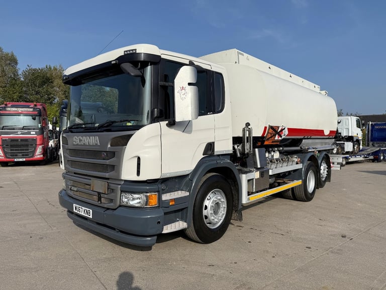2017 SCANIA P320 20,000 LITRE FUEL TANKER 
