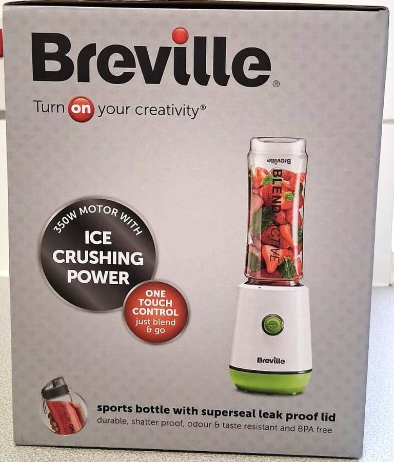 BREVILLE FOOD BLENDER /SMOOTHIES/JUICES/SHAKES/ IN PERFECT CONDITION