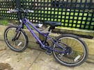 Girls Carrera Saruna Mountain Bike - 20 Inch Wheels - Aluminium Frame