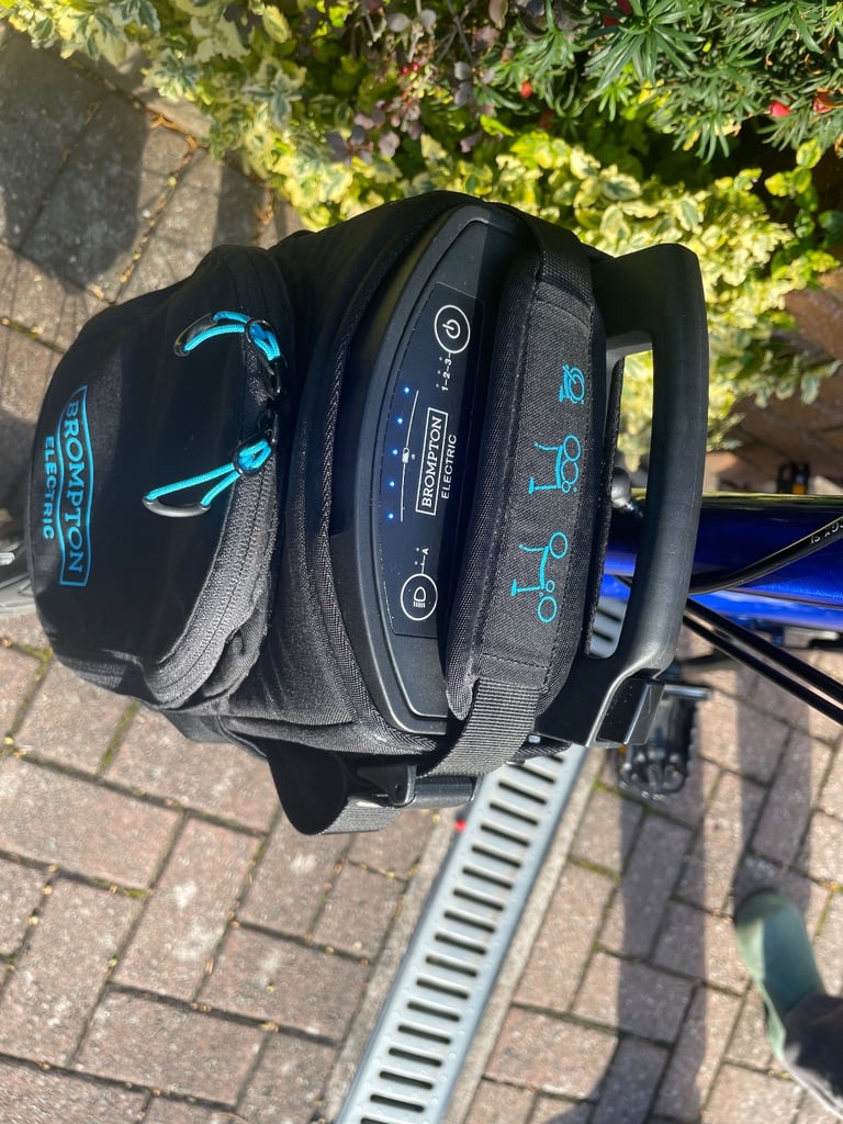 Brompton 2 Speed E-Bike: Completely as new: 147 miles from new