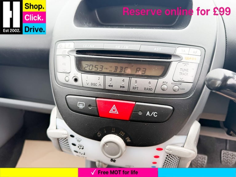  Citroen C1 1.0i VTR+ Euro 4 3dr Petrol Manual
