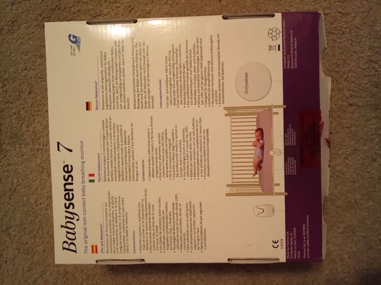 Baby breathing monitor - Babysense 7.