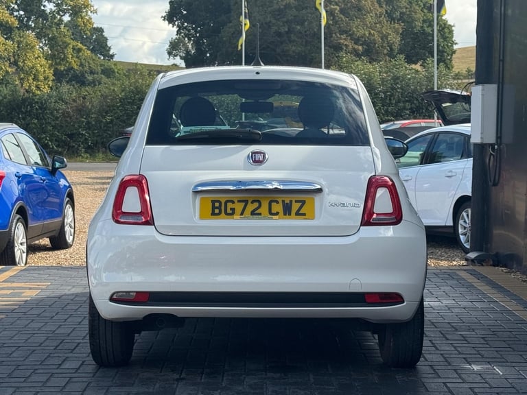 2022 Fiat 500 1.0 MHEV Pop Euro 6 (s/s) 3dr HATCHBACK Petrol Manual