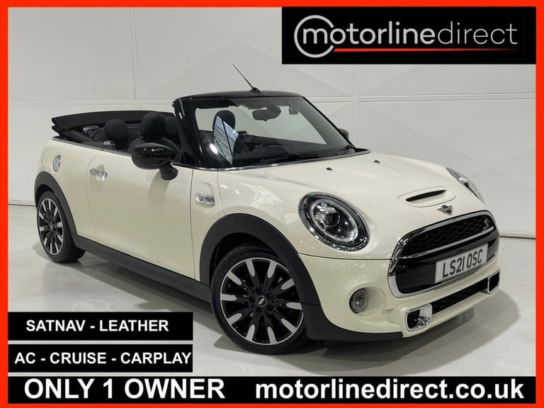 2021 MINI Convertible 2.0 Cooper S Exclusive II 2dr Auto CONVERTIBLE PETROL Automatic