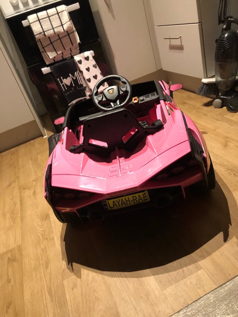 Lamborghini SIAN licensed 12v kids electric ride on toy car w/remote control