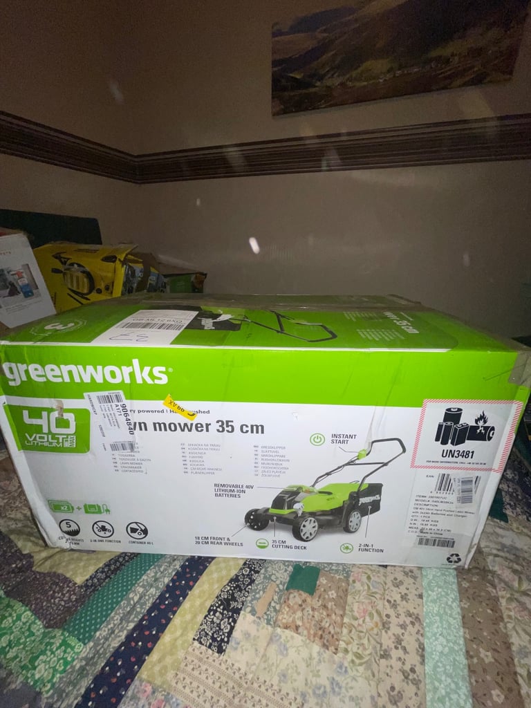 Brand New Rotary Lawn Mower - Unused