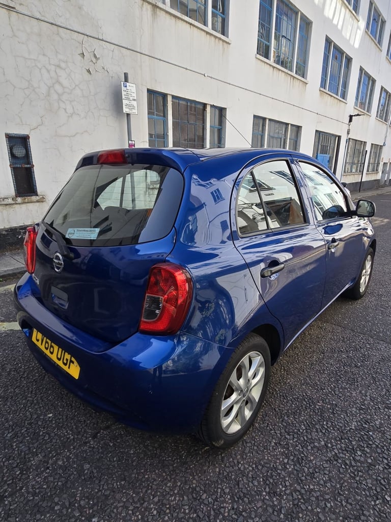 New MOT Nissan Micra 1.2 Petrol 2016 Reg New Facelift Model ulez free 2keys 