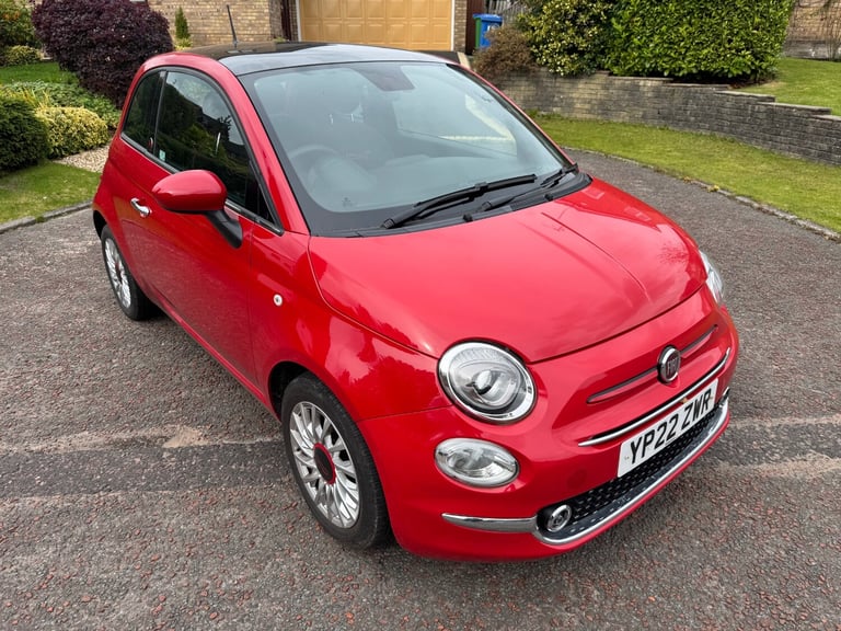 2022 Fiat 500 1.0 Mild Hybrid Red 3dr HATCHBACK Petrol Manual