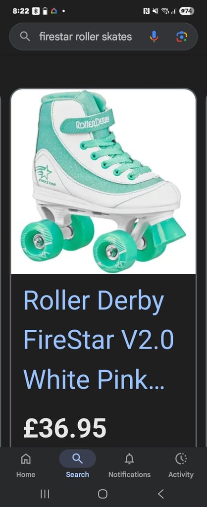 image for Firestar derby roller skates 