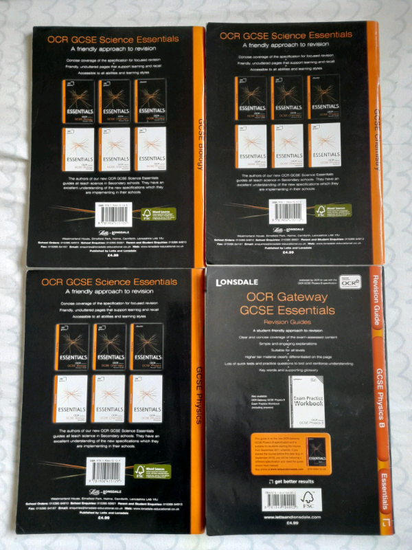 GCSE Lonsdale Science Revision guides