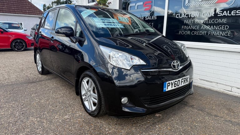2011 Toyota Verso 1.33 Dual VVT-i T Spirit Euro 5 5dr MPV Petrol Manual