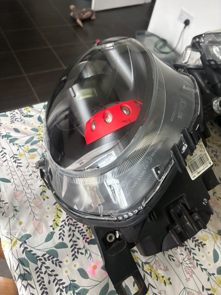Mini Cooper custom front headlights 