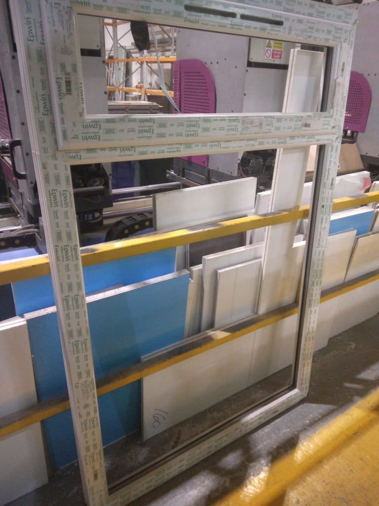 White uPVC Window (22) ***Unglazed***