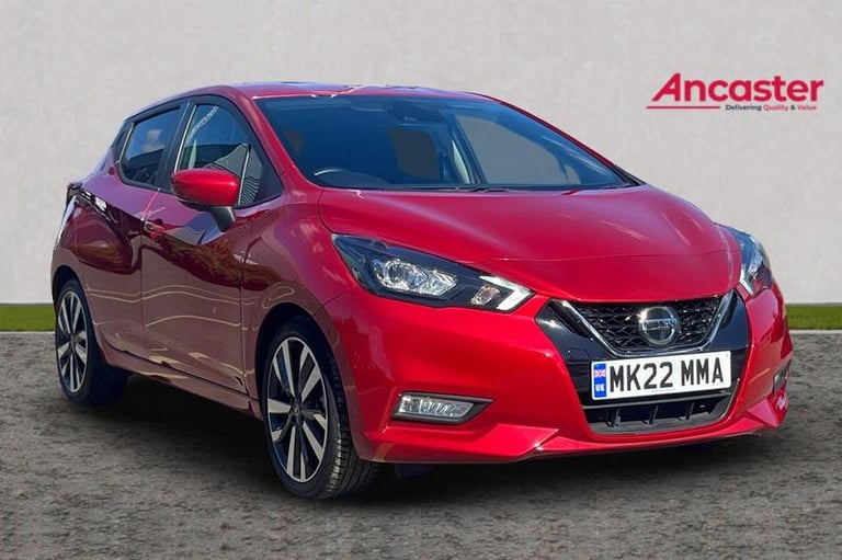 2022 Nissan Micra 1.0 IG-T 92 Tekna 5dr CVT Automatic Hatchback Petrol Automatic