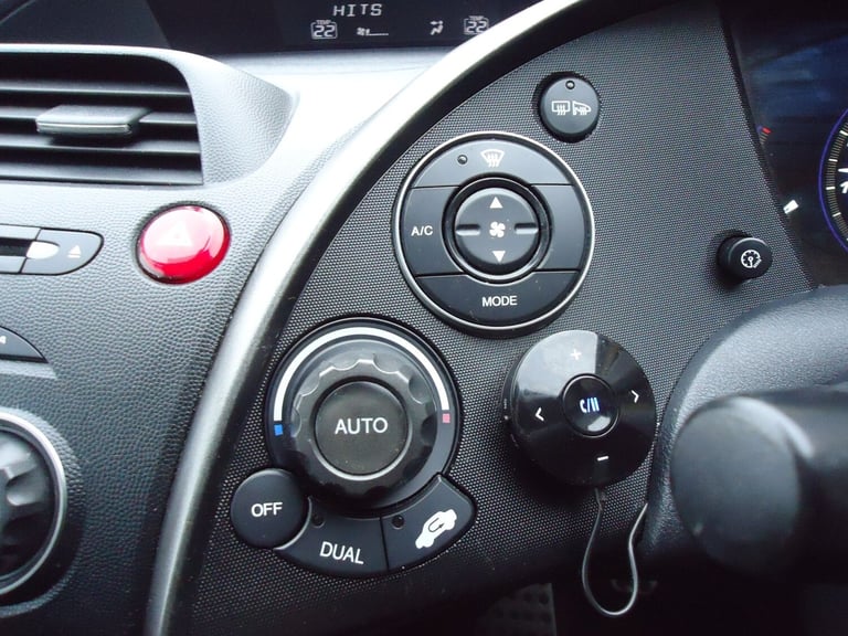 HONDA CIVIC 1.8 i-VTEC Type S GT Black Manual Petrol 2009