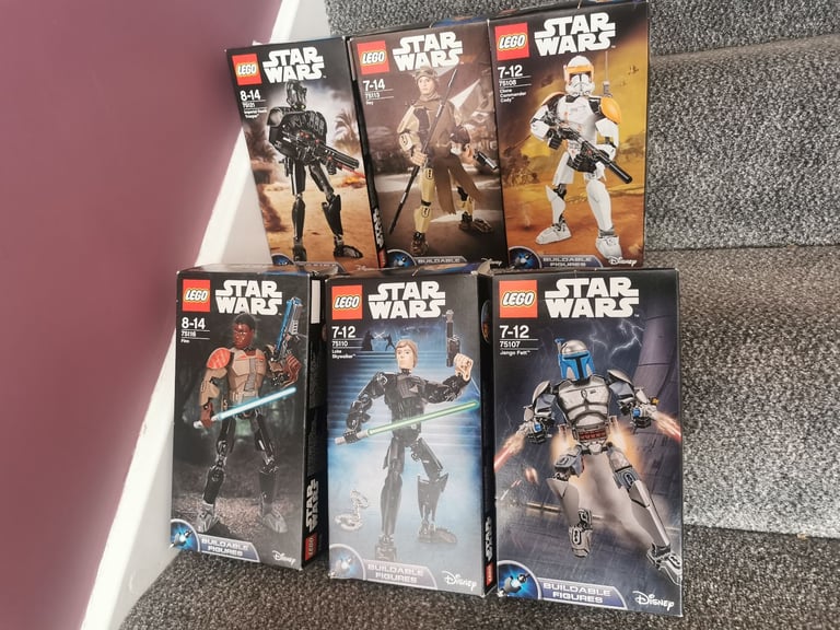 Lego Star wars buildable figures 