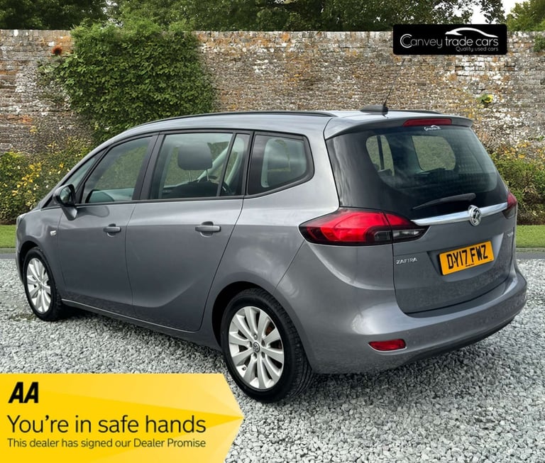 2017 Vauxhall Zafira Tourer 1.4 Zafira Tourer Design T 5dr MPV Petrol Manual