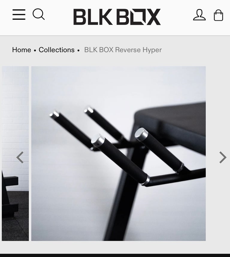 BLK BOX Reverse Hyper - Brand New with attachments