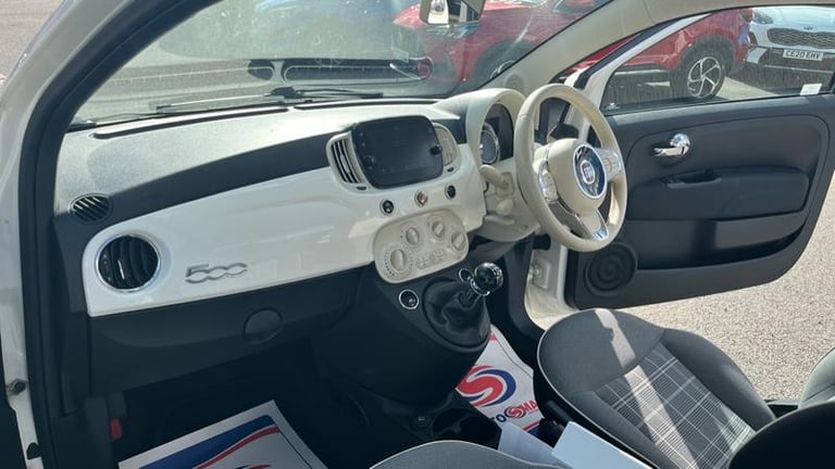 2019 Fiat 500 1.2 Lounge Hatchback 3dr Petrol Manual Euro 6 (s/s) (69 bhp) Manual Hatchback Petro...