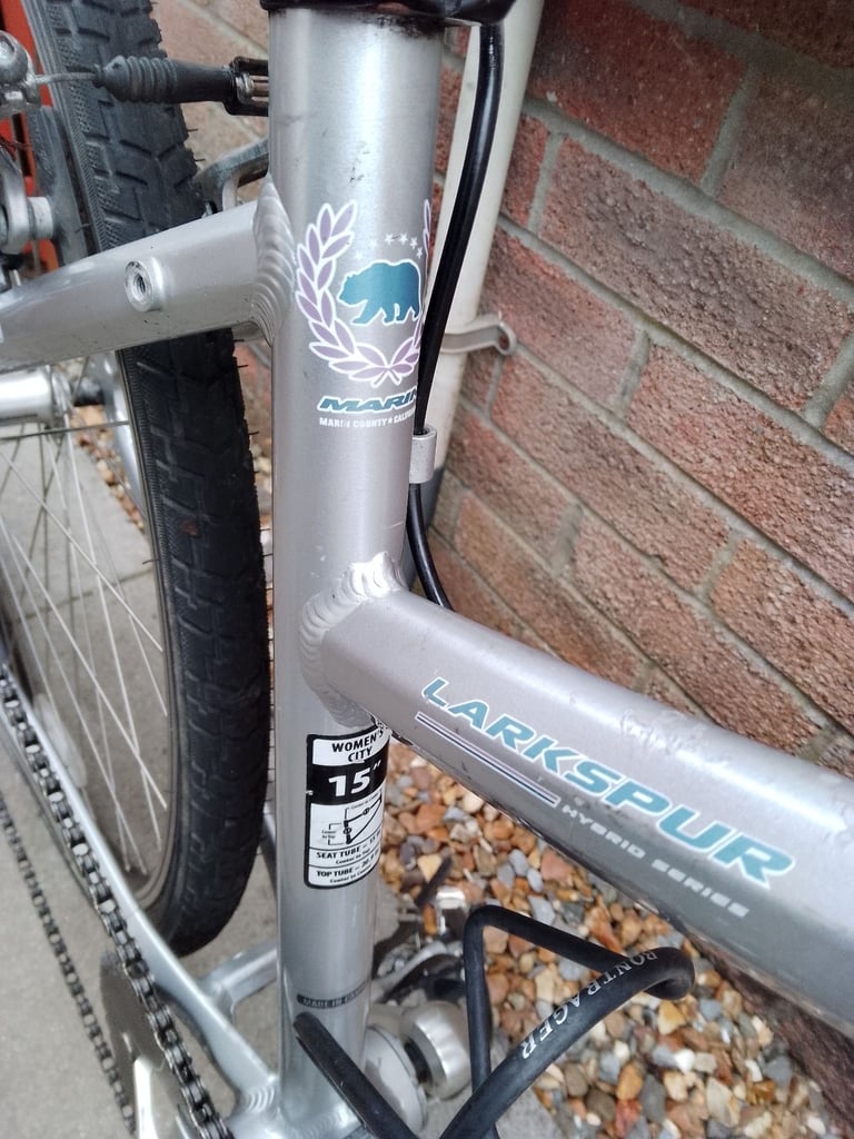 Ladies Marin Larkspur 6061 Aluminium Frame Hybrid City Commuter Bike Bicycle