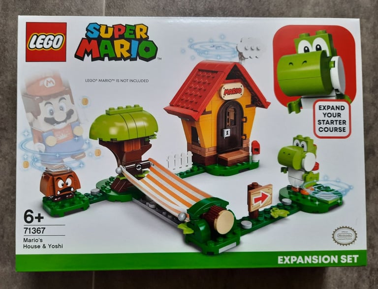 LEGO 71367 Mario's House and Yoshi - Super Mario Expansion Set - NEW