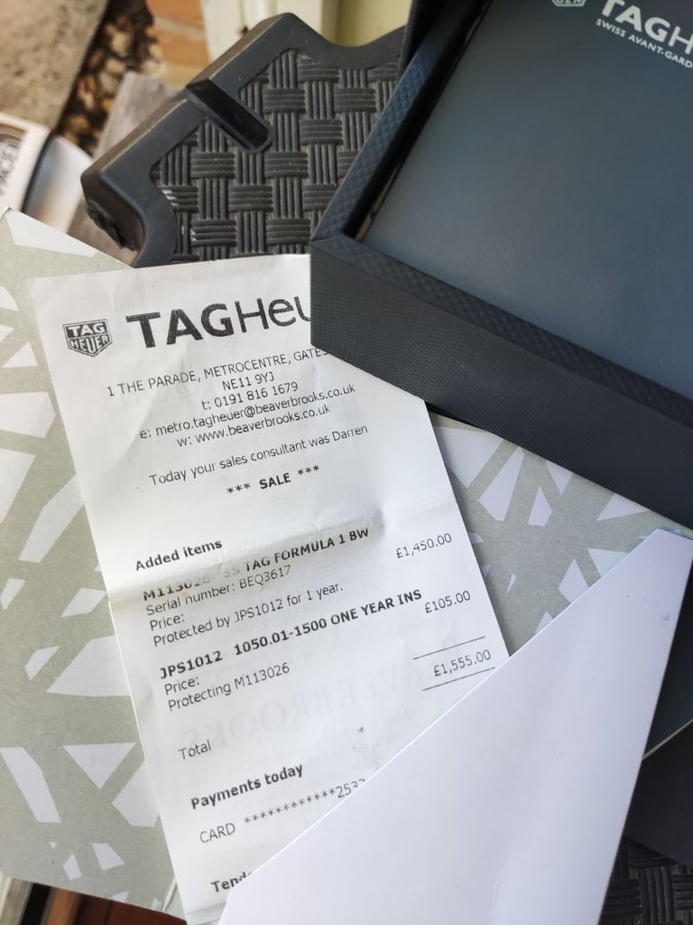 image for Tag Heuer watch 