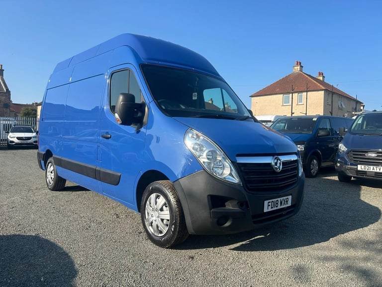 2018 Vauxhall Movano 2.3 CDTi BiTurbo H3 Van 145ps PANEL VAN Diesel Manual