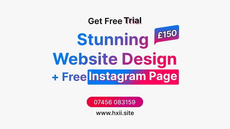 Shoreditch Stunning Website Design + Free Instagram! Web Designer Developer Website Development