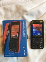 Nokia 208 2.4" 3G - Unlocked Mobile Phone FM Radio - With original box