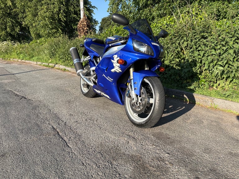 Yamaha, R1, 1998, 998 (cc) Blue
