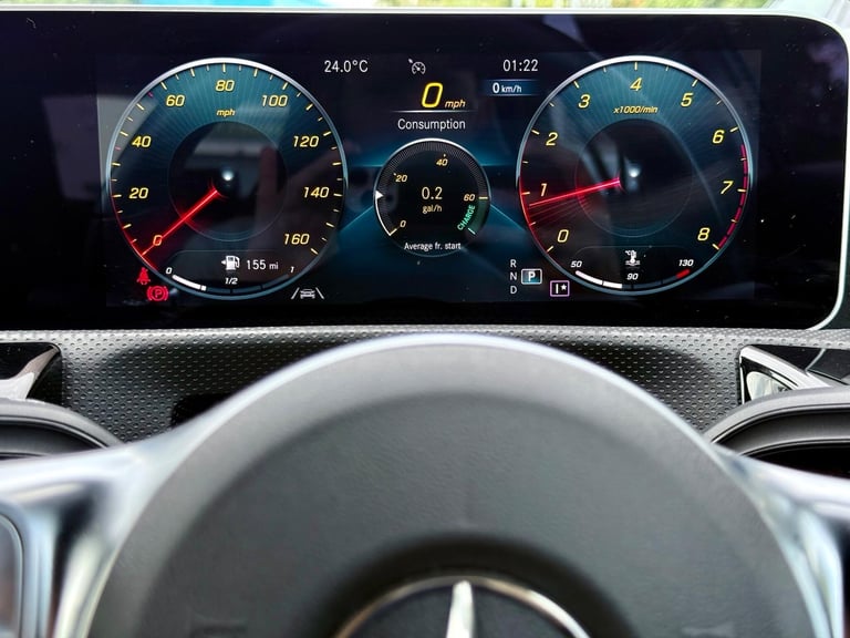 2019 Mercedes-Benz A-Class 1.3 A180 AMG Line (Premium) 7G-DCT Euro 6 (s/s) 5dr HATCHBACK Petrol A...