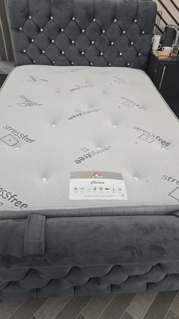 Supportive spring mattress 