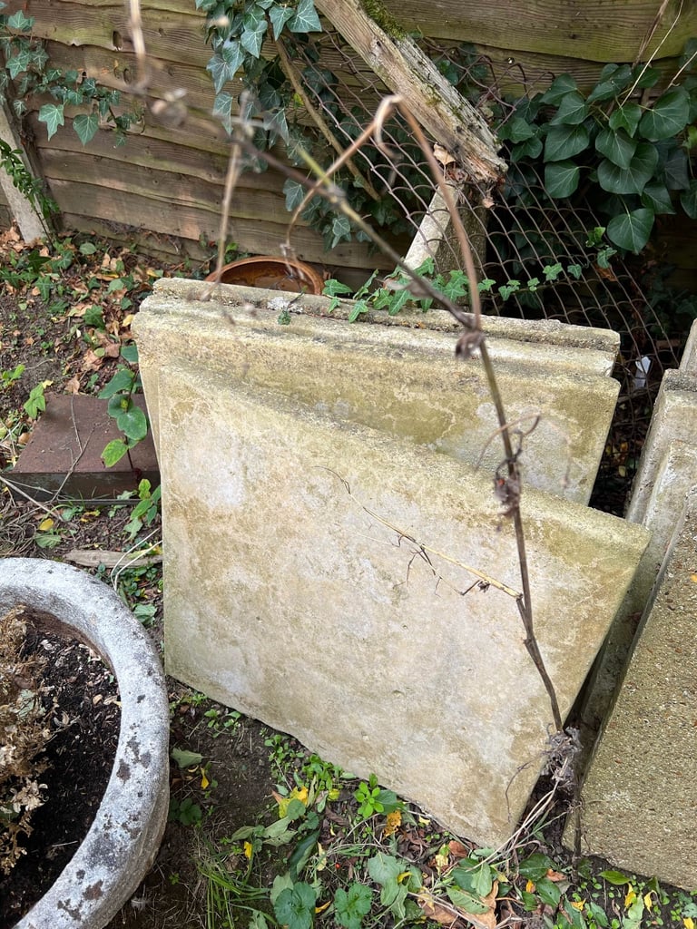 image for Collection only - Poor condition Paving Slabs - Suitable for spares or Rubble