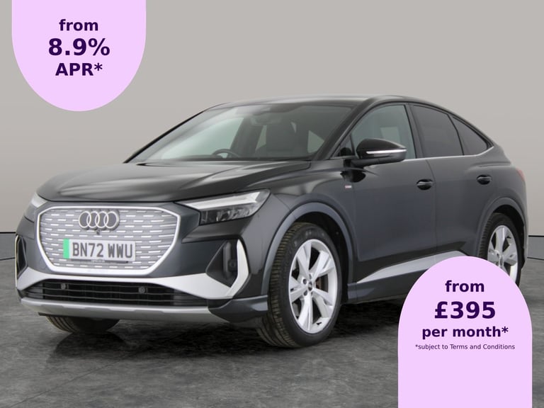 2022 Audi Q4 e-tron 50 S line Sportback 5dr Electric Auto quattro 82kWh (299 ps) - BLUETOOTH -  S...