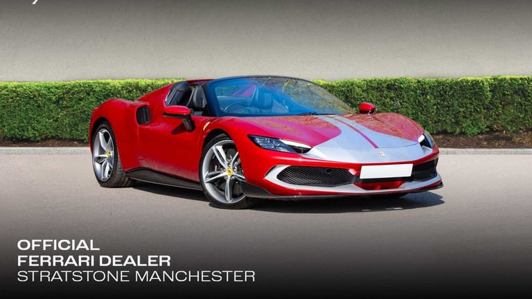 2023 Ferrari 296 GTS 3.0T V6 7.45kWh Spider F1 DCT Euro 6 (s/s) 2dr Convertible Plug-In Hy Automatic