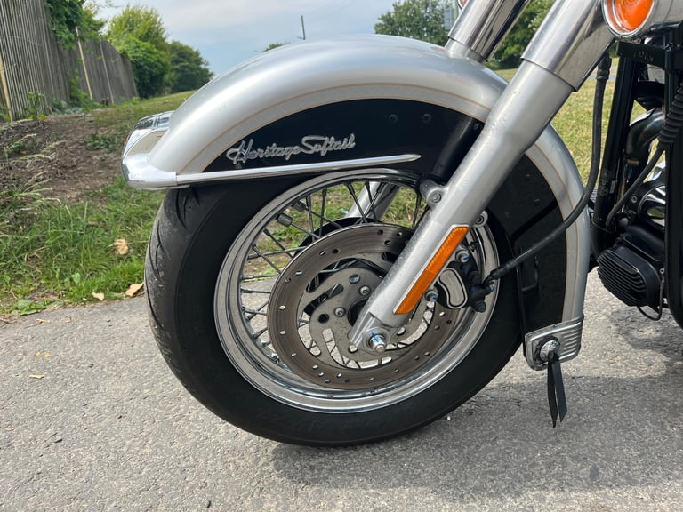 HARLEY DAVIDSON FLSTCI HERITAGE SOFTAIL CLASSIS 100th ANN, 14,318 MILES, £8495